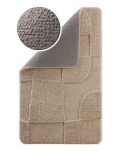 Badteppich Sand Beige 