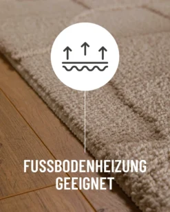 Badteppich Sand Beige 