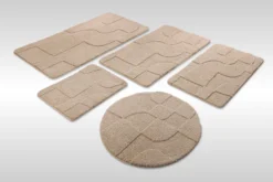Badteppich Sand Beige 