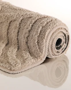 Badteppich Sand Beige 