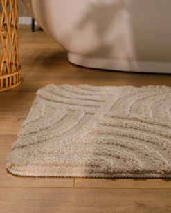 Badteppich Sand Beige 