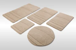 Badteppich Sand Beige 