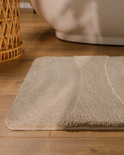 Badteppich Sand Beige 