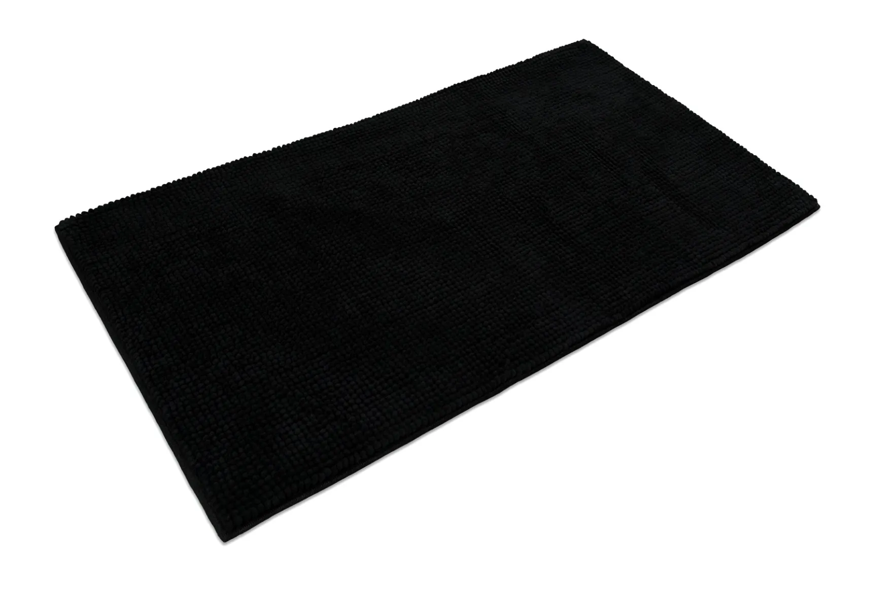 Badteppich Schwarz "Balu" WECONhome Basics
