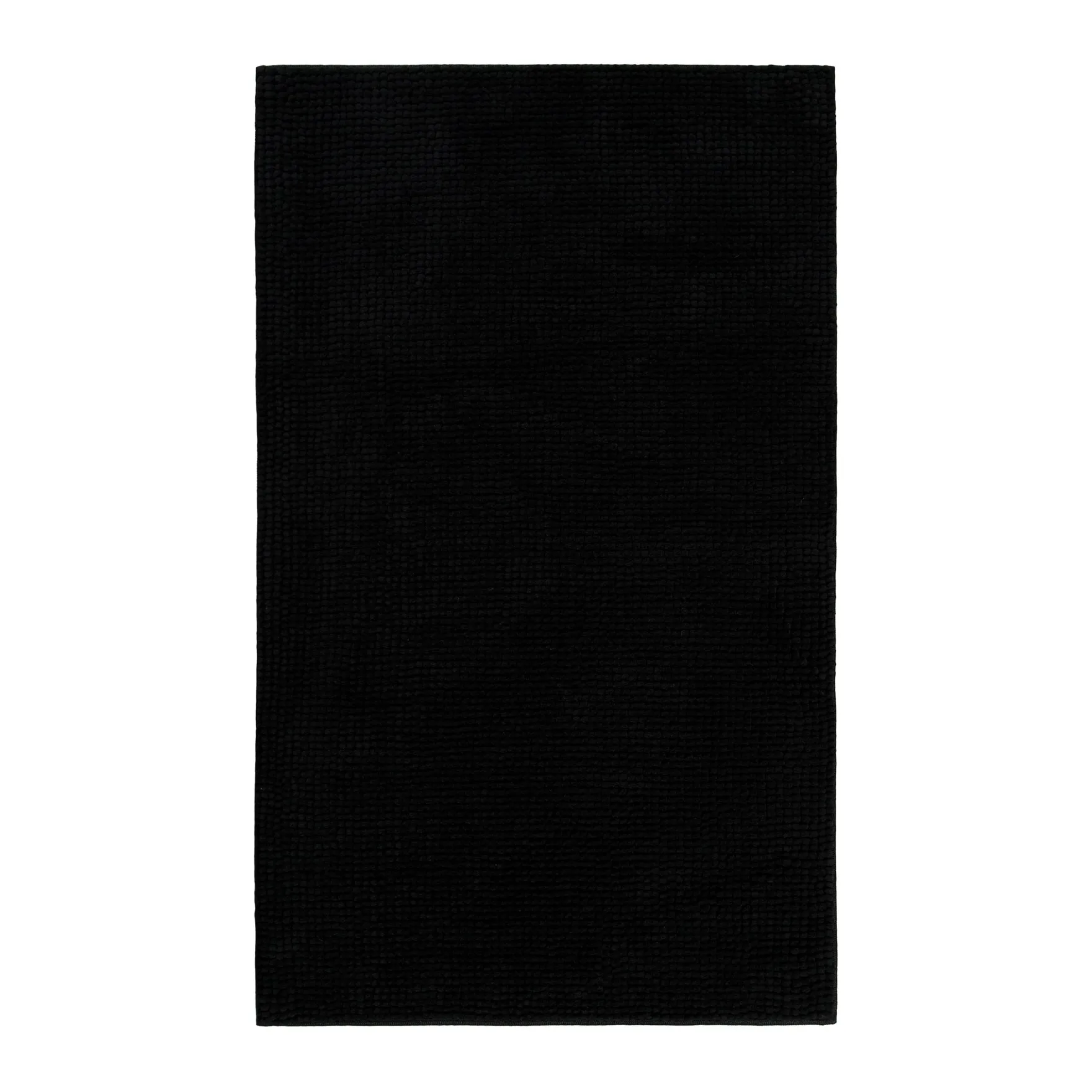 Badteppich Schwarz "Balu" WECONhome Basics