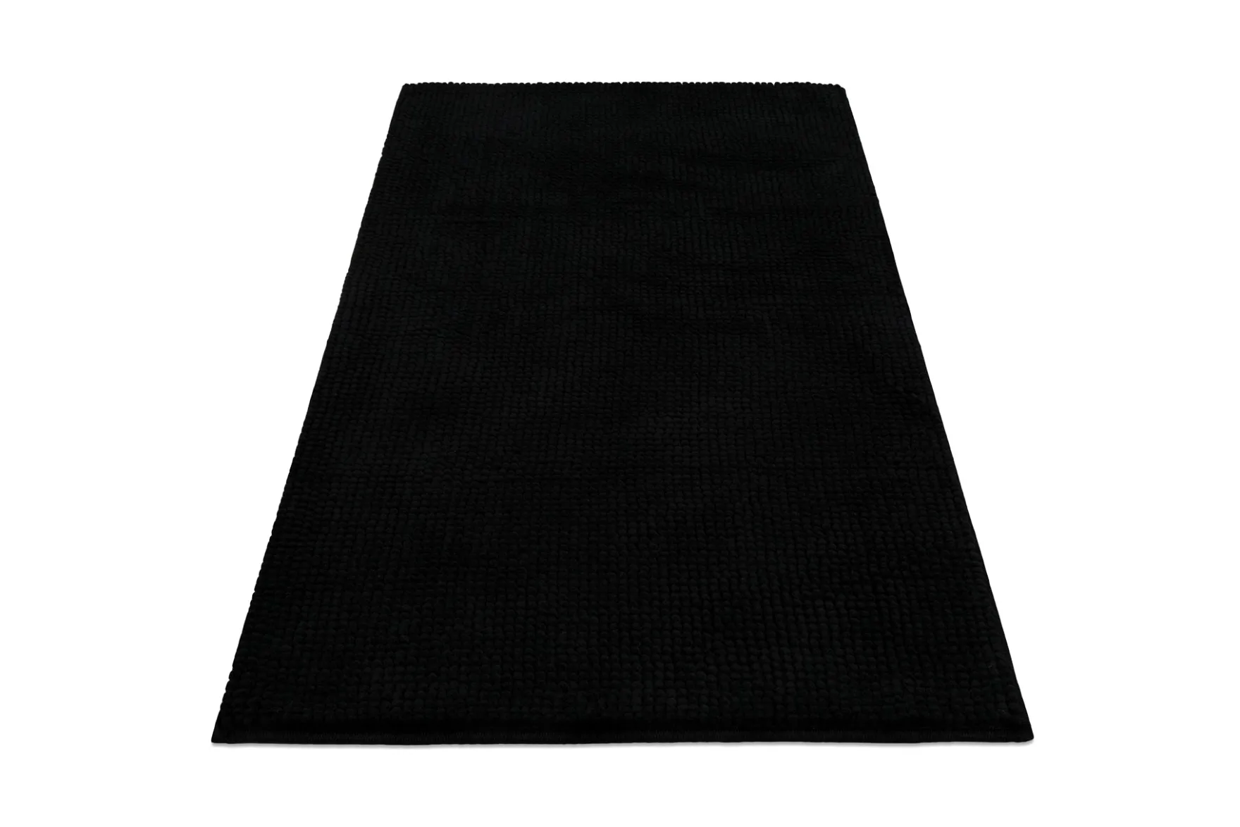 Badteppich Schwarz "Balu" WECONhome Basics