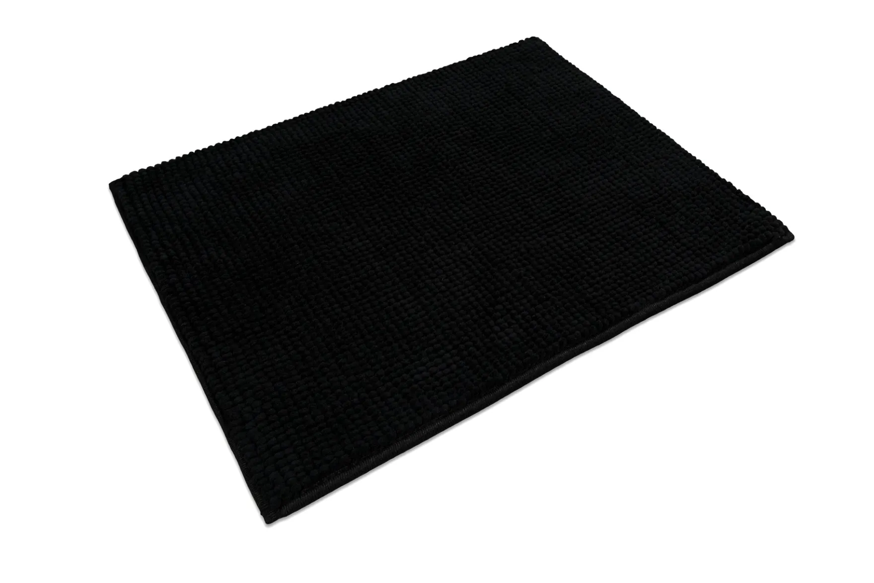 Badteppich Schwarz "Balu" WECONhome Basics