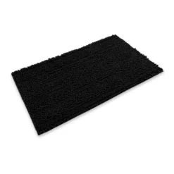 Badteppich Schwarz "Benno" WECONhome Basics