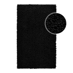 Badteppich Schwarz 
