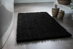 Badteppich Schwarz 