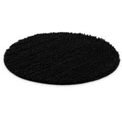 Badteppich Schwarz 
