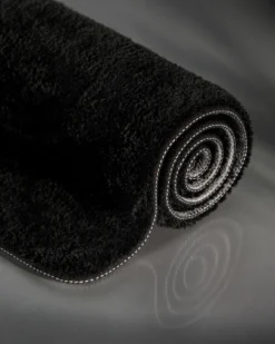 Badteppich Schwarz