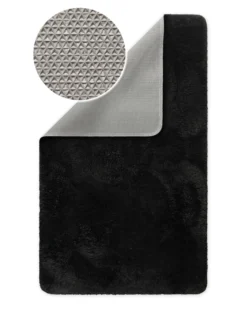 Badteppich Schwarz
