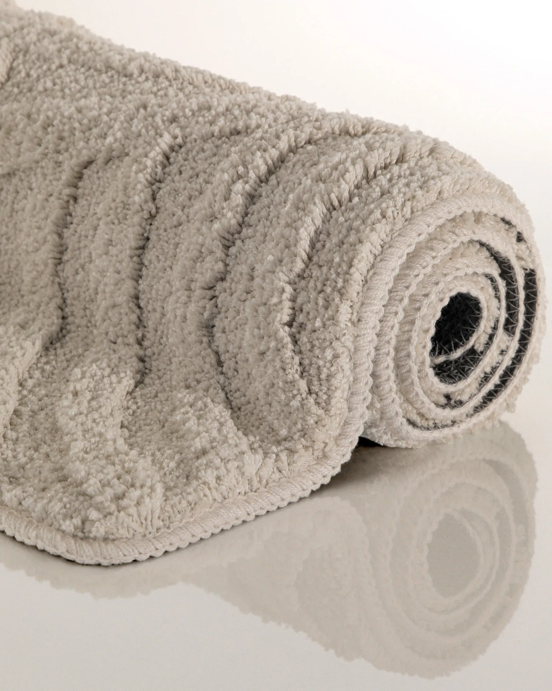 Badteppich Seiden Grau "Fiete" WECONhome