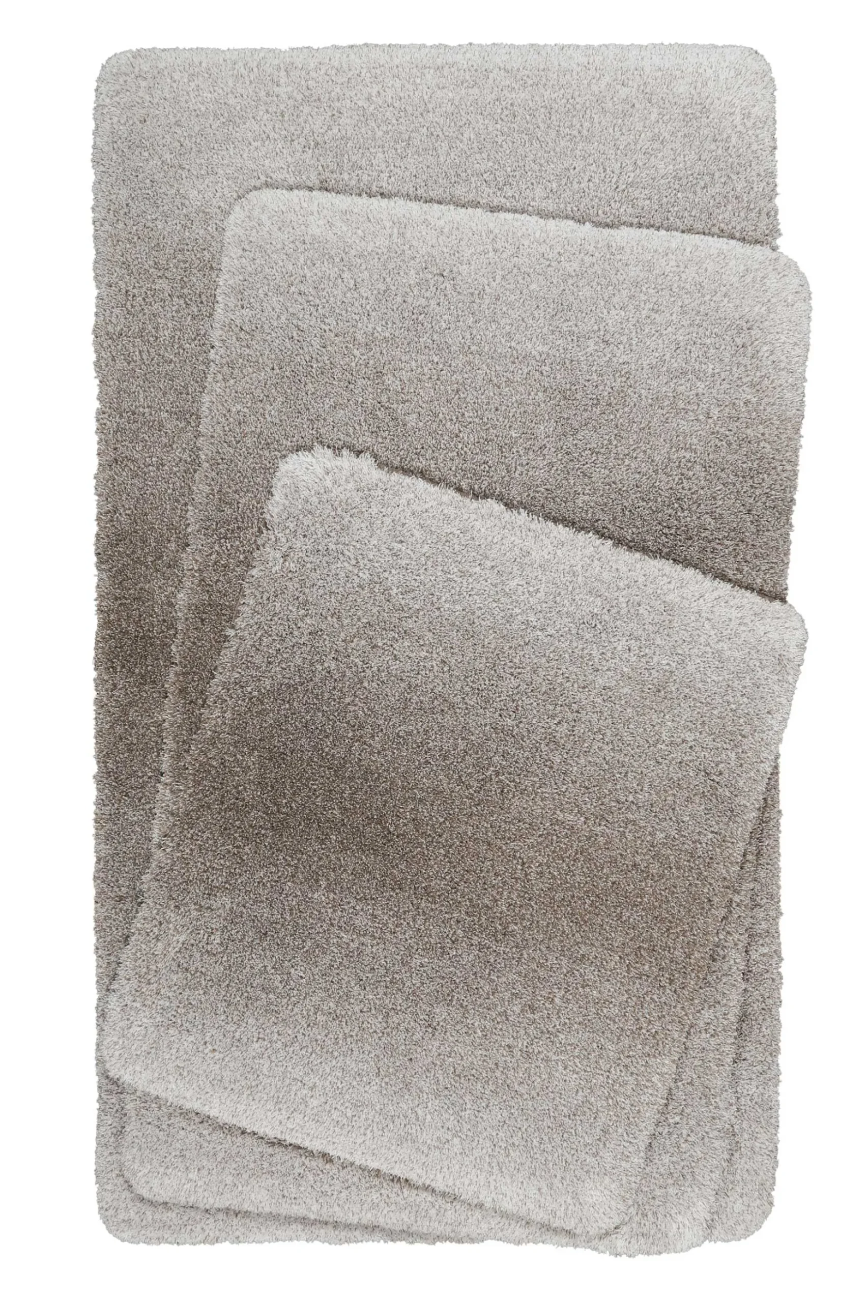 Badteppich Taupe meliert "Luuk" WECONhome Basics