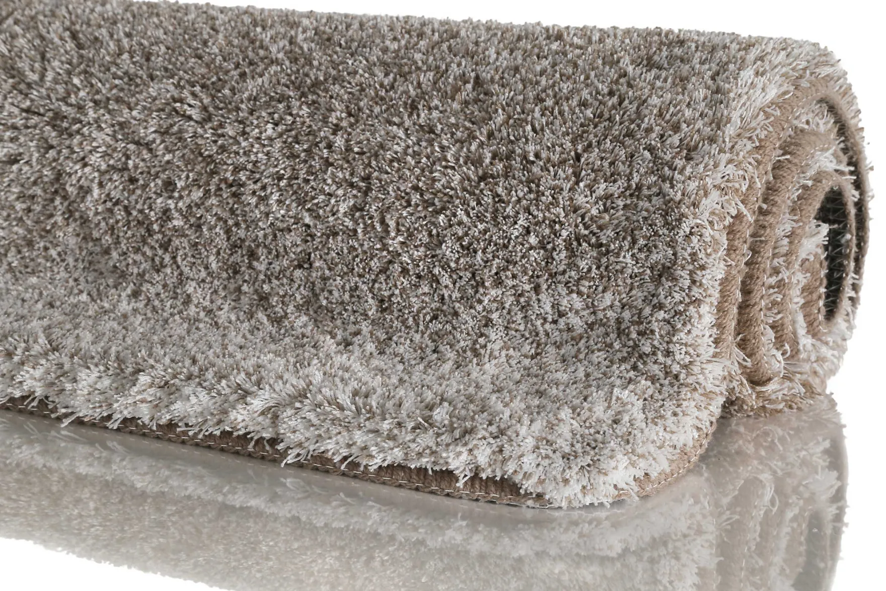 Badteppich Taupe meliert "Luuk" WECONhome Basics