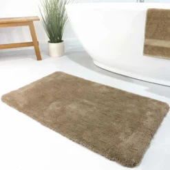 Badteppich Taupe 