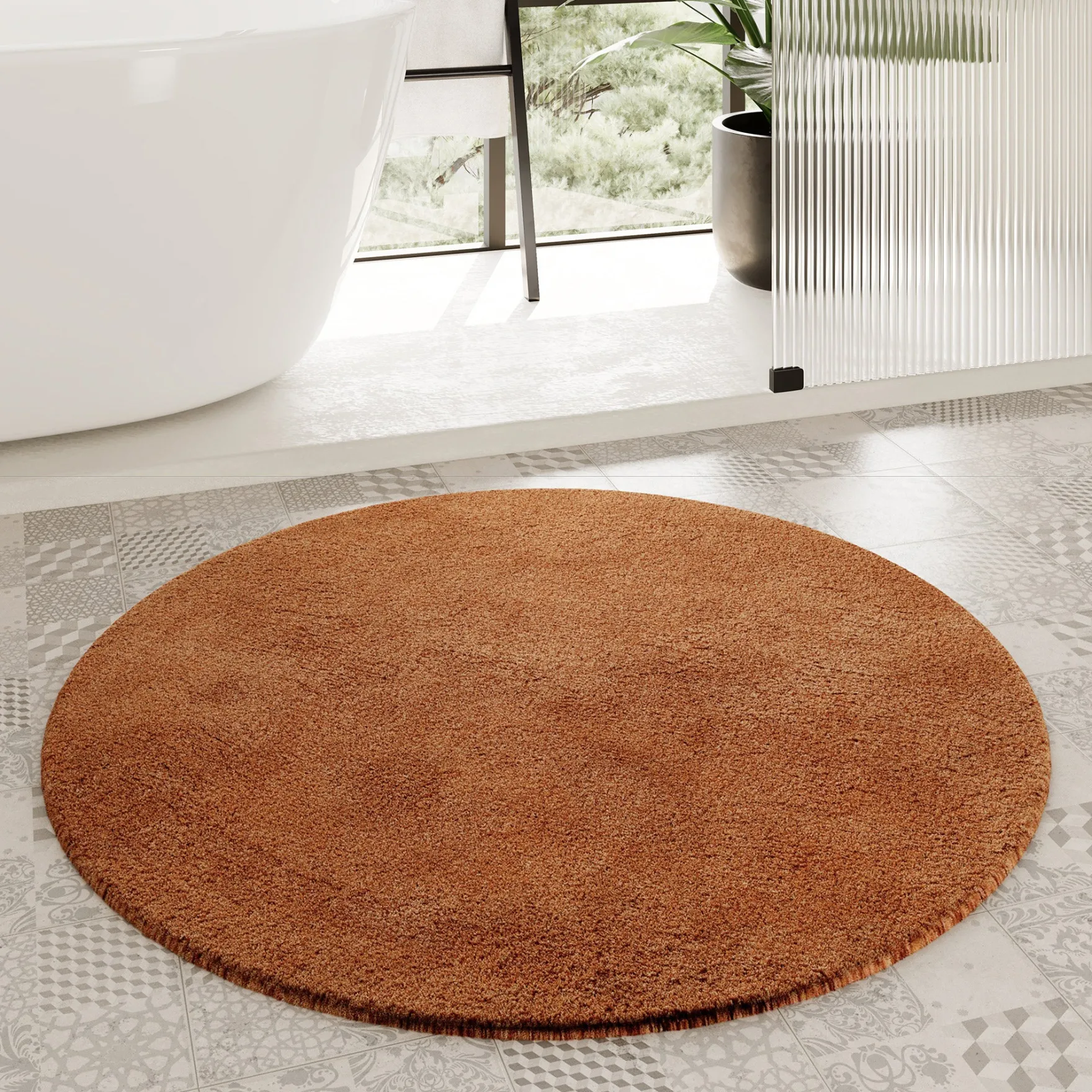 Badteppich Terracotta "Porto Azzurro" Homie Living