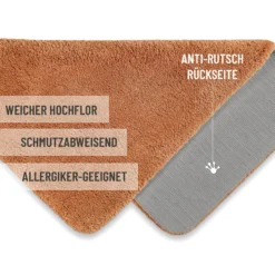 Badteppich Terracotta