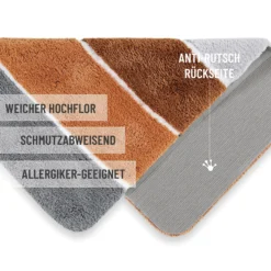Badteppich Terracotta 