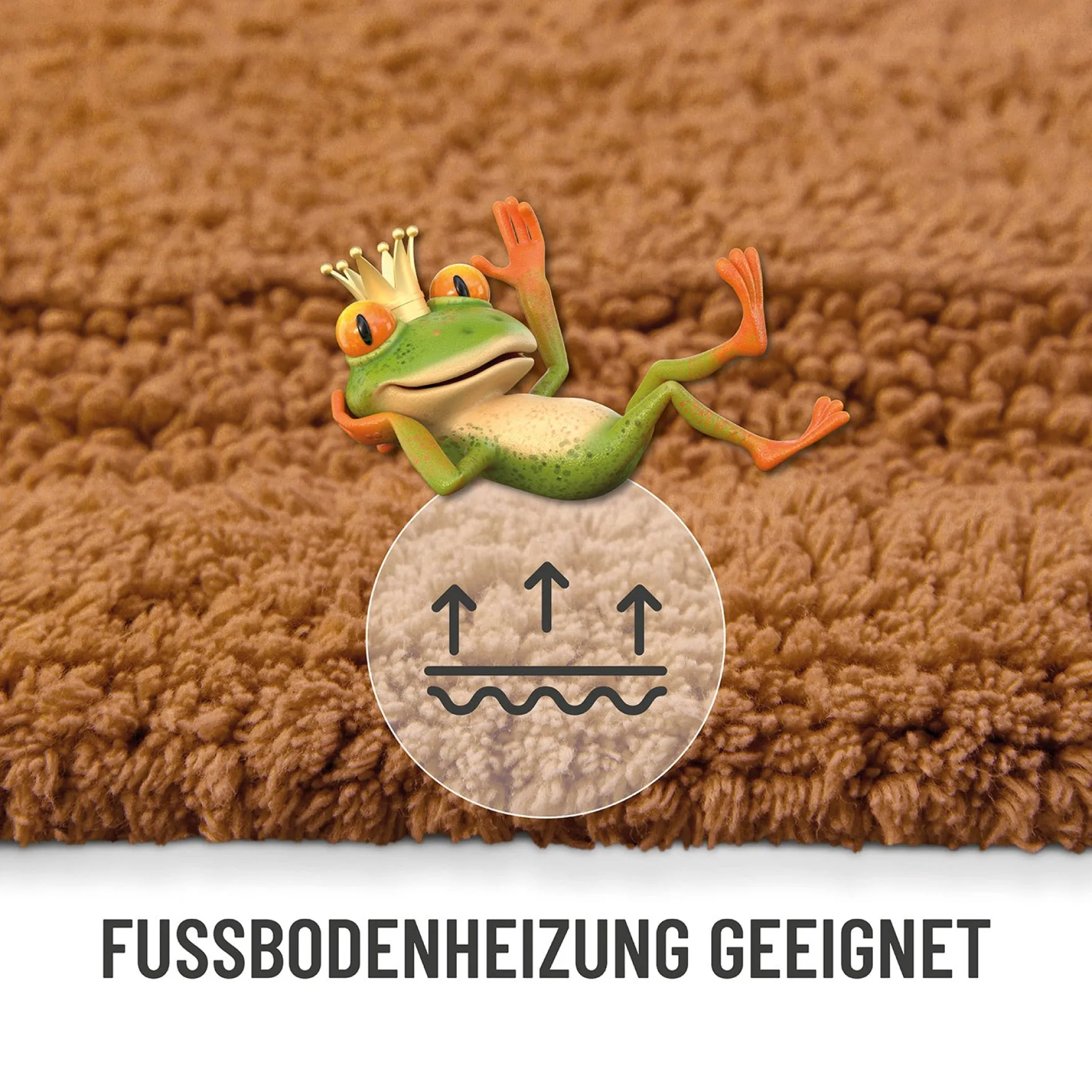 Badteppich Terrakotta "Knut" WECONhome Basics