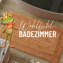 Badteppich Terrakotta