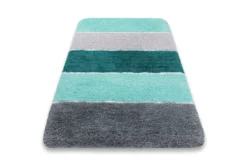 Badteppich Türkis Blau 