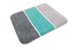 Badteppich Türkis Blau 