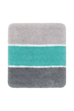 Badteppich Türkis Blau 