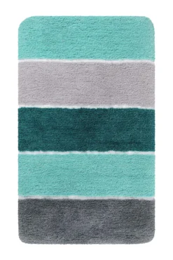 Badteppich Türkis Blau 