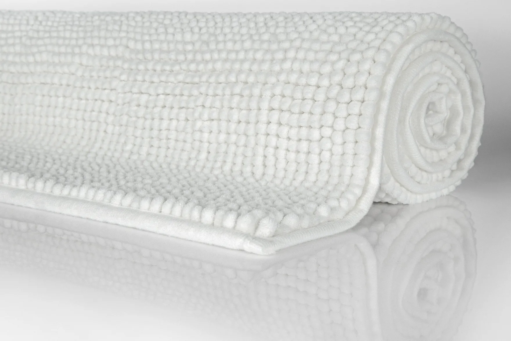 Badteppich Weiß "Balu" WECONhome Basics