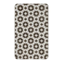 Badteppich Weiß Beige Braun "J&J" WECONhome Basics