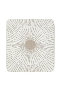 Badteppich Weiß Beige "Jasbeer" WECONhome Basics