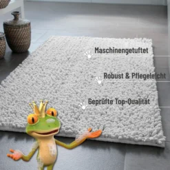 Badteppich Weiß "Benno" WECONhome Basics