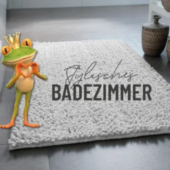 Badteppich Weiß "Benno" WECONhome Basics