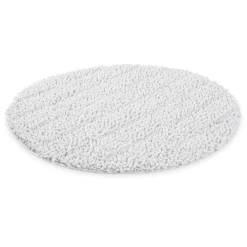 Badteppich Weiß
