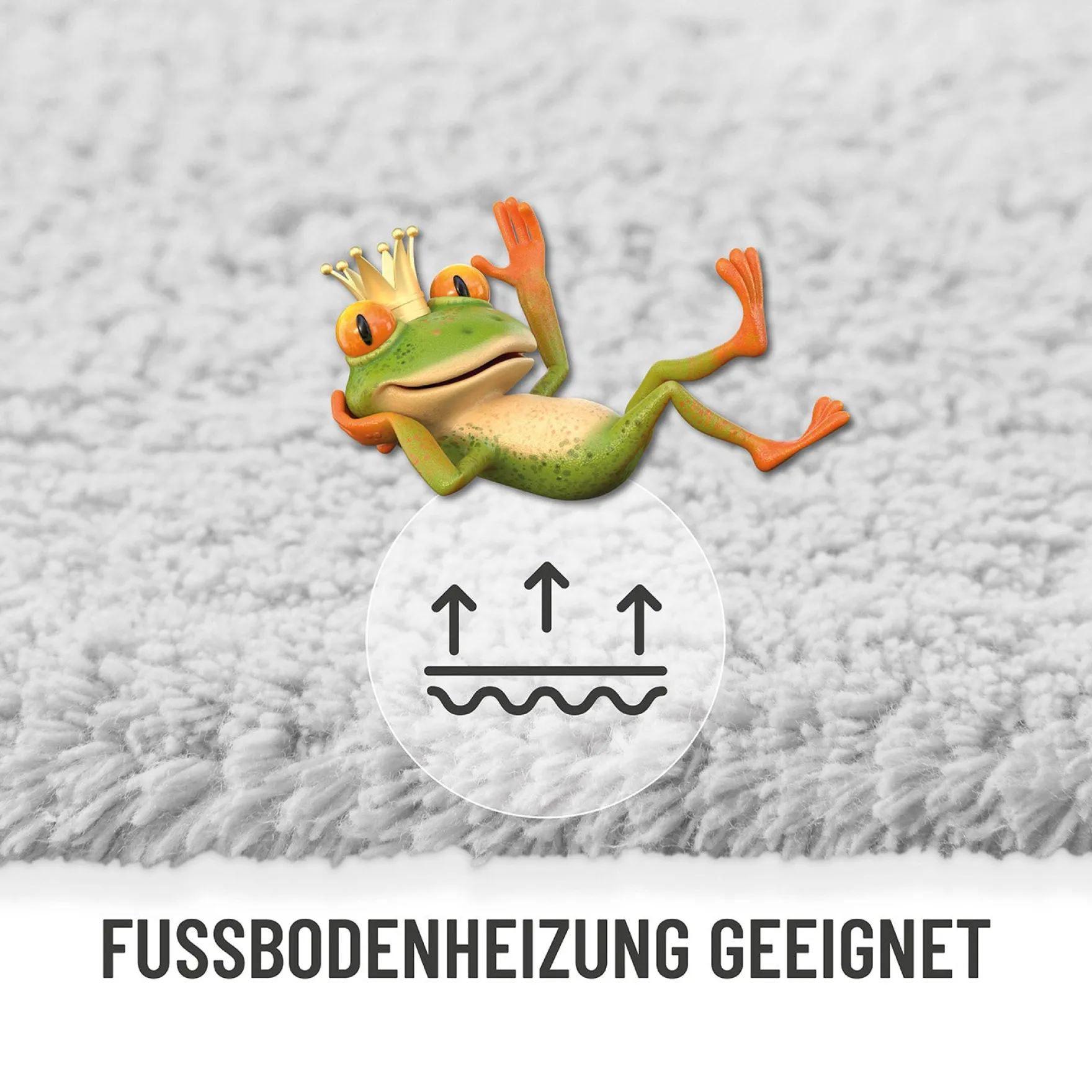Badteppich Weiß "Erik" WECONhome Basics