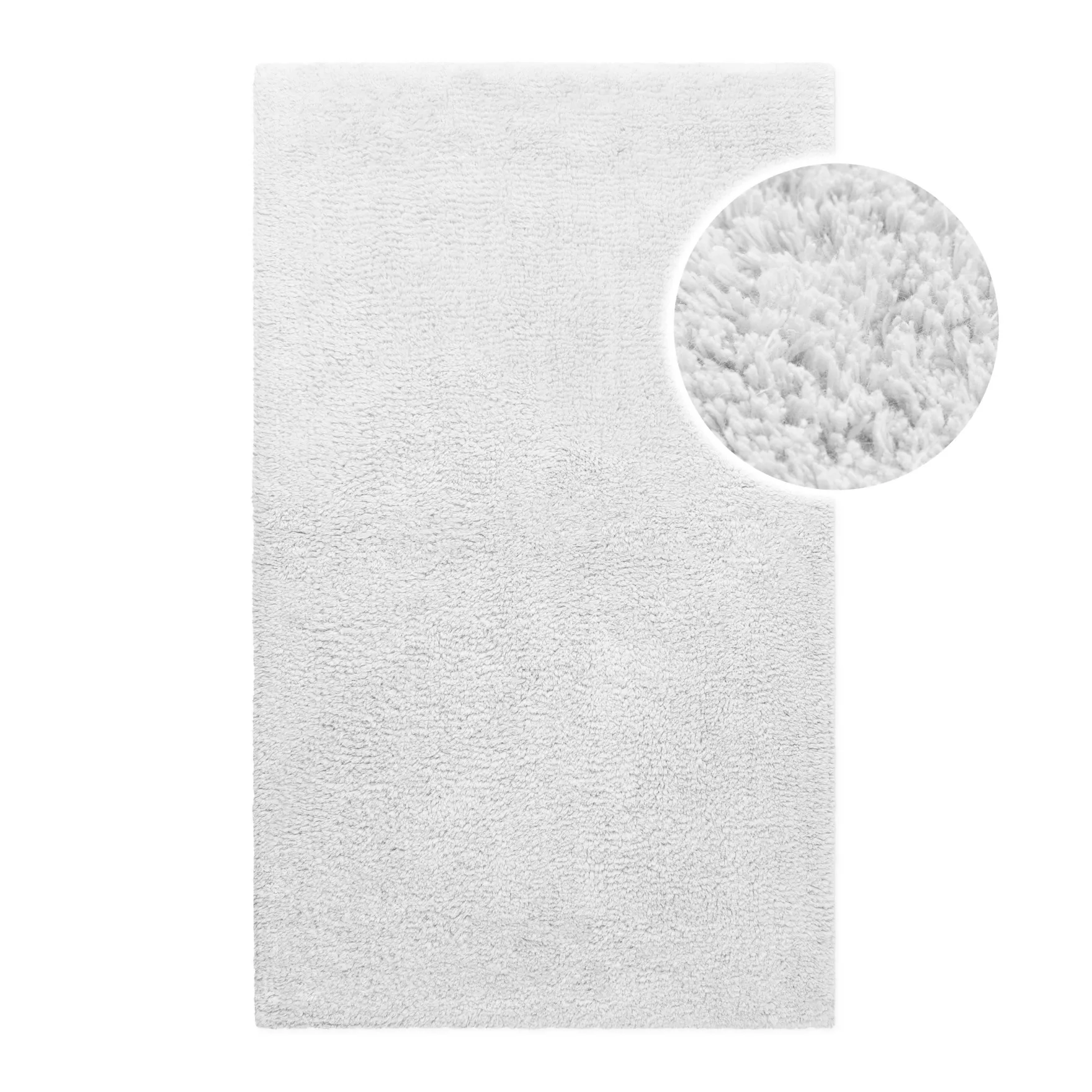 Badteppich Weiß "Erik" WECONhome Basics