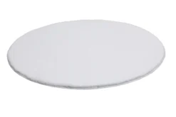 Badteppich Weiß