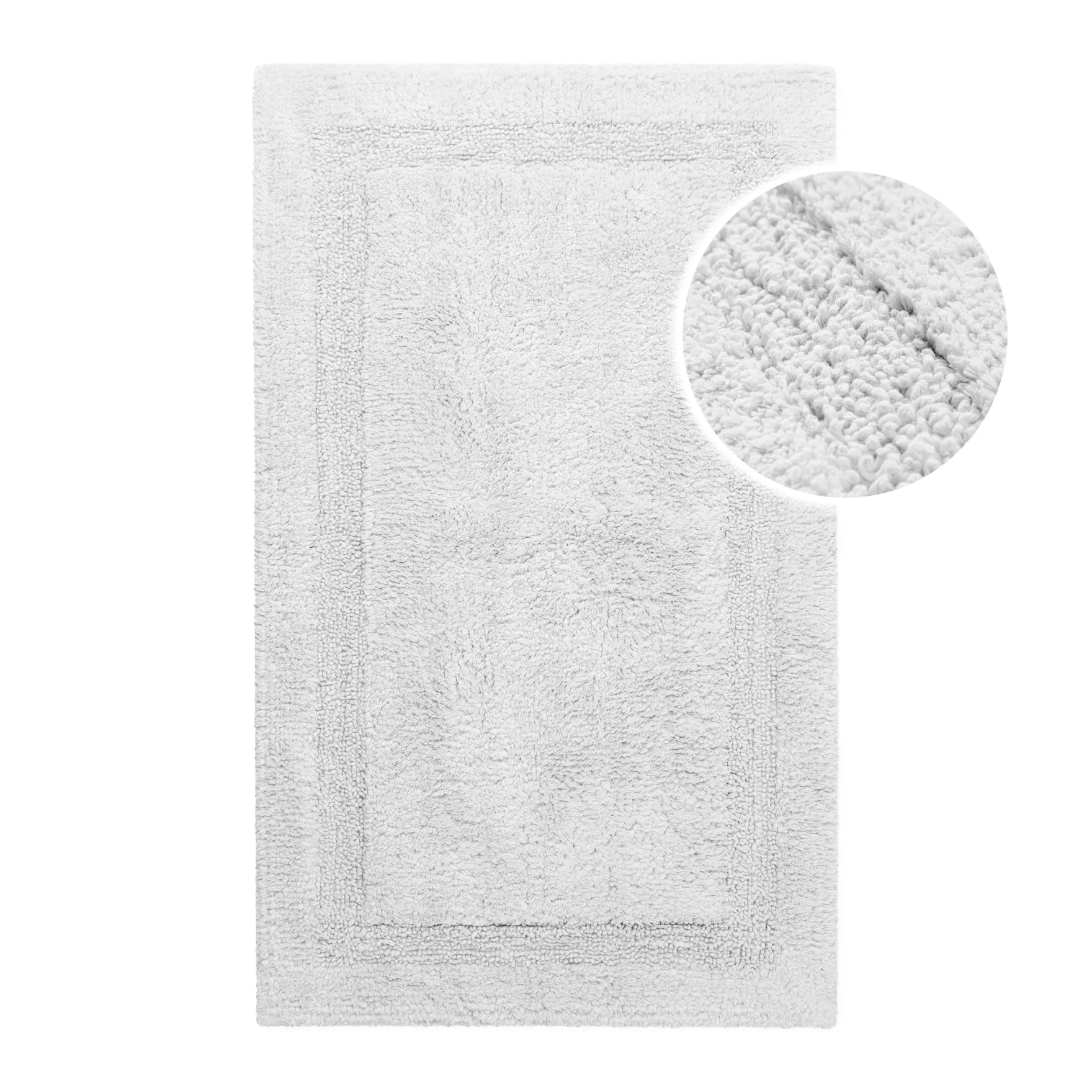 Badteppich Weiß "Knut" WECONhome Basics