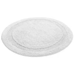 Badteppich Weiß