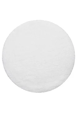 Badteppich Weiß