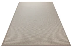 Baumwoll-Wendeteppich Estland beidseitig Feinkaro beige 160x230 cm