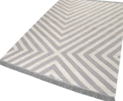 Carpets&Co. Teppich 80x150 cm Beige Grau 