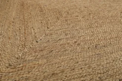"Collins" Jute-Teppich – schwer, klar, handgewebt
