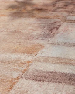 Esprit Flachgewebeteppich Beige Rot "Maui"