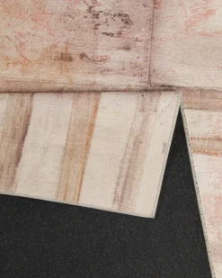 Esprit Flachgewebeteppich Beige Rot