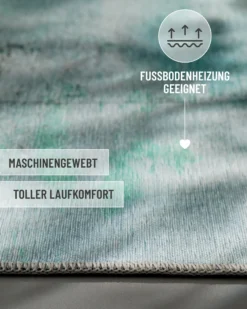 Esprit Flachgewebeteppich Blau Multi "Maui"