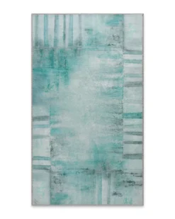 Esprit Flachgewebeteppich Blau Multi