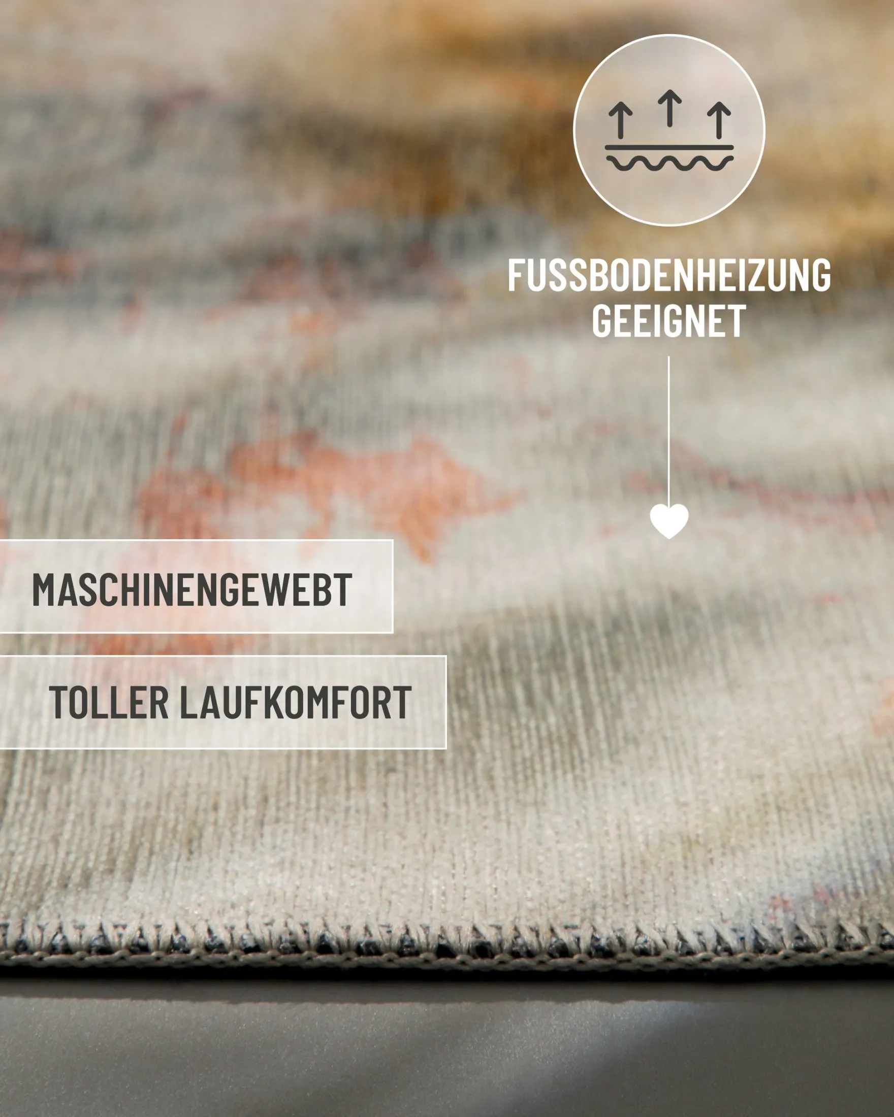 Esprit Flachgewebeteppich Multi "Maui"